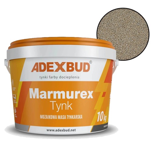 Tynk mozaikowy w kolorze szaro-kremowym TM305 dekoracyjny Adexbud