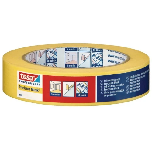 Taśma malarska Tesa Precision Mask 50 m x 30 mm do precyzyjnego malowania.webp
