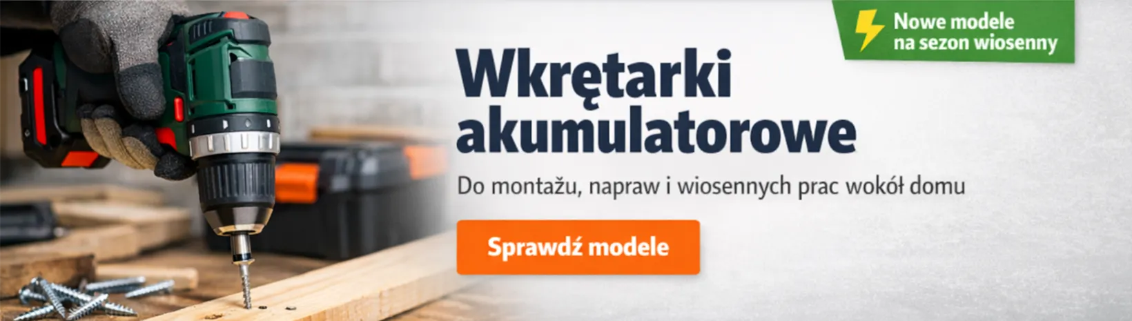 Wkrętarka akumulatorowa do prac domowych i montażu – elektronarzędzia do majsterkowania i remontów w domu