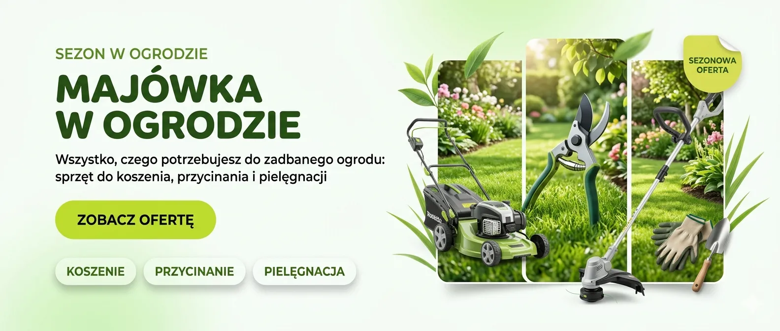 Majówka w ogrodzie
