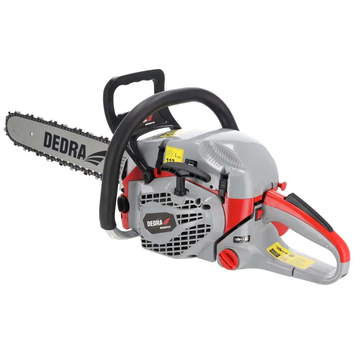 Pilarka spalinowa DEDRA DED8713 o mocy 2.9 kW z prowadnicą 50 cm